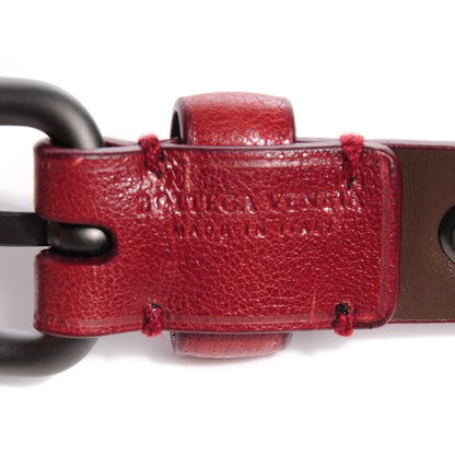 Bottega Veneta Leather Belt Red 3 of 4