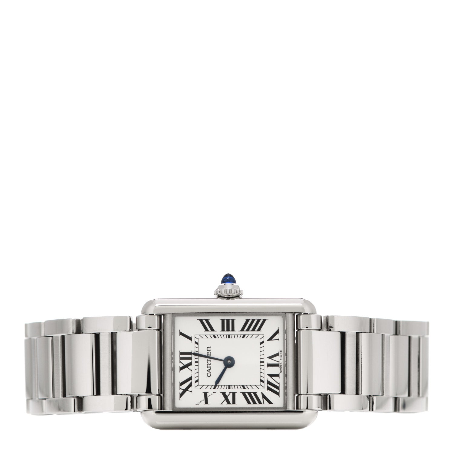 Cartier Stainless Steel 22mm Tank Must Quartz Watch 2 of 5