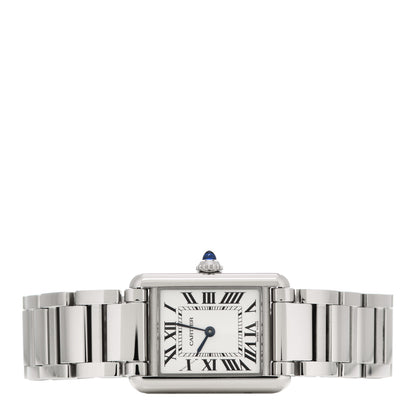 Cartier Stainless Steel 22mm Tank Must Quartz Watch 2 of 5