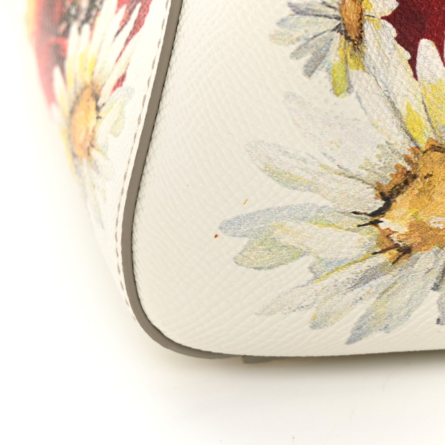 Dauphine St.Giap Papaveri Print Medium Miss Sicily Satchel White Multicolor