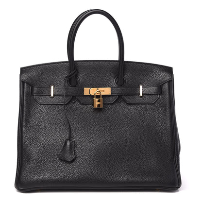 Hermes Togo Birkin 35 Black 1 of 11