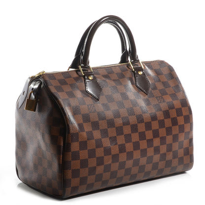 Louis Vuitton Damier Ebene Speedy 30 3 of 7