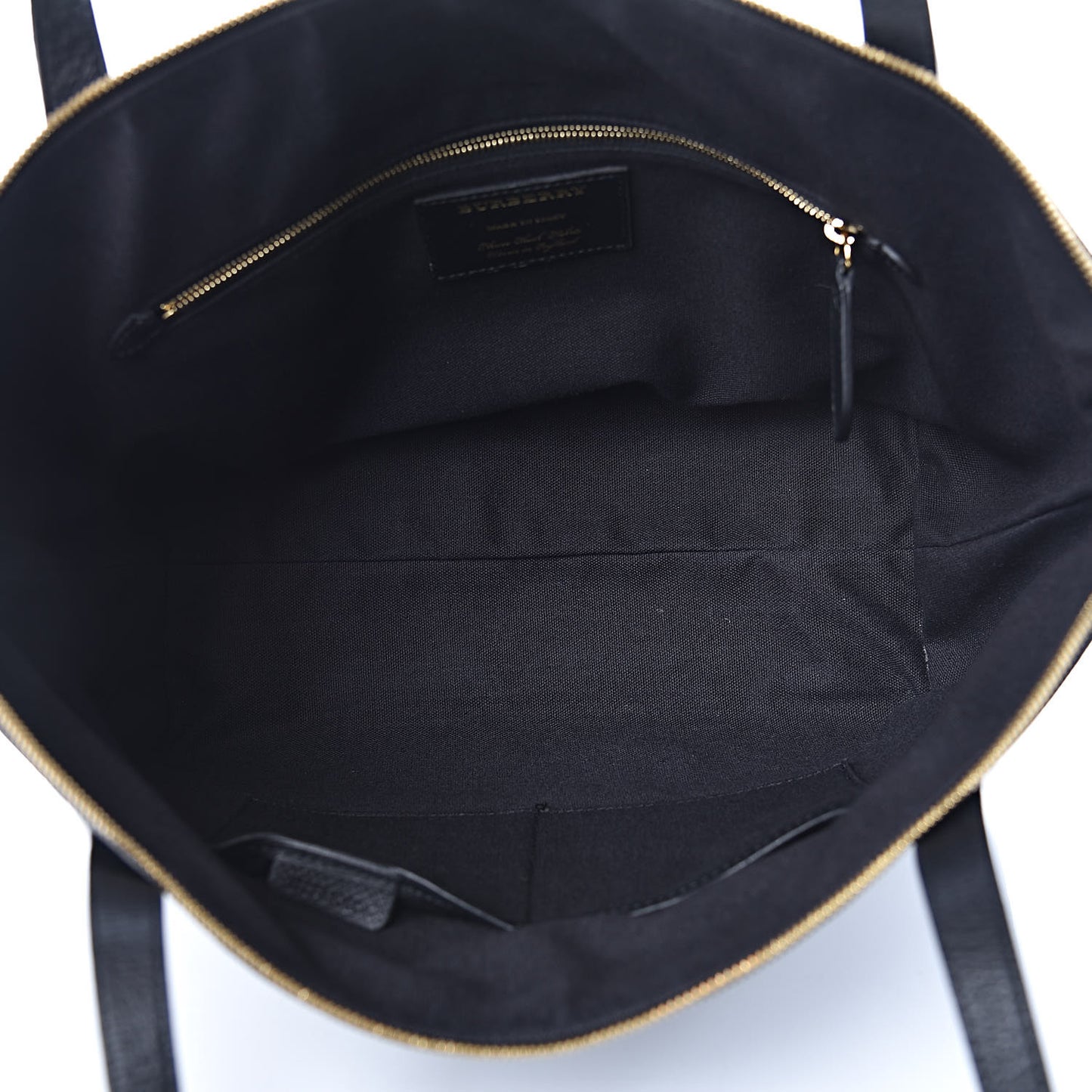 Derby Calfskin House Check Medium Welburn Tote Black