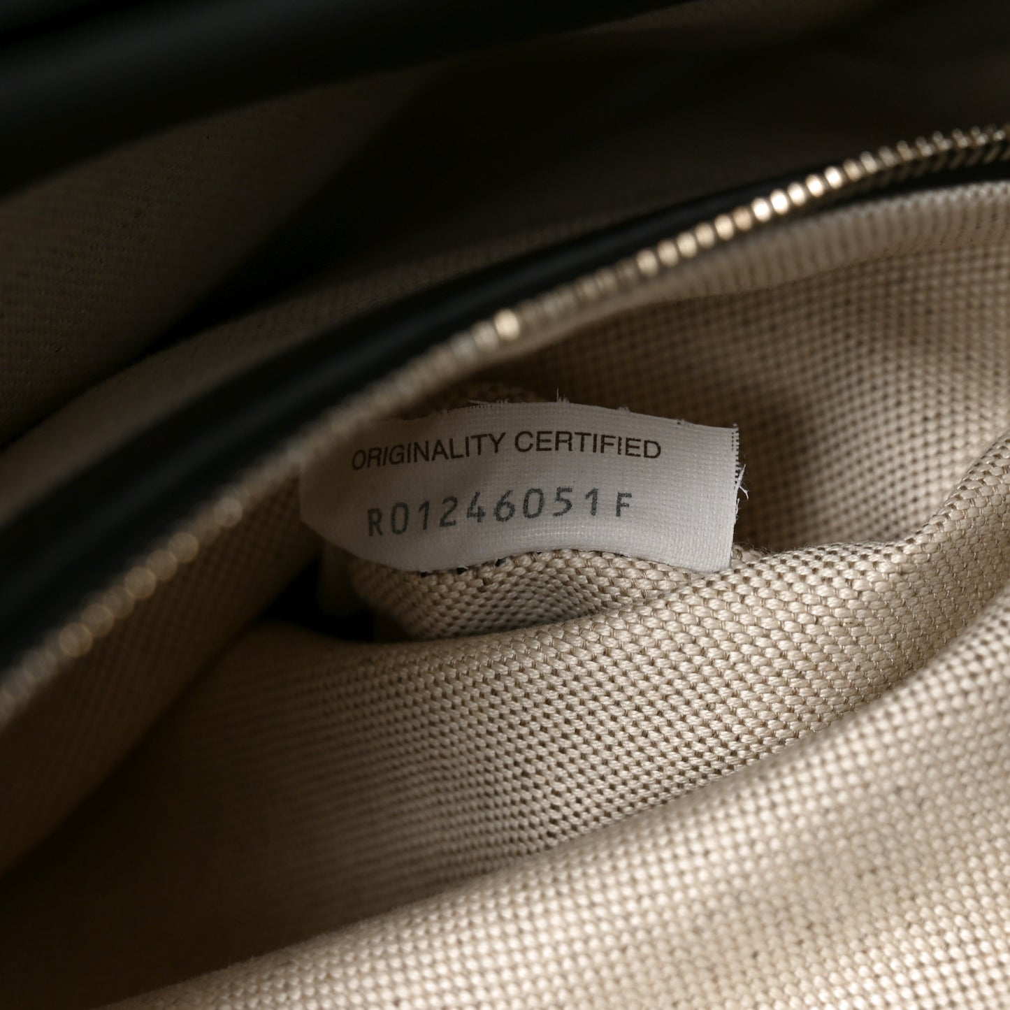 Grained Calfskin Intrecciato Andiamo Messenger Bag Black