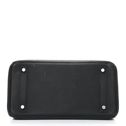 Hermes Togo Birkin 30 Black 7 of 34