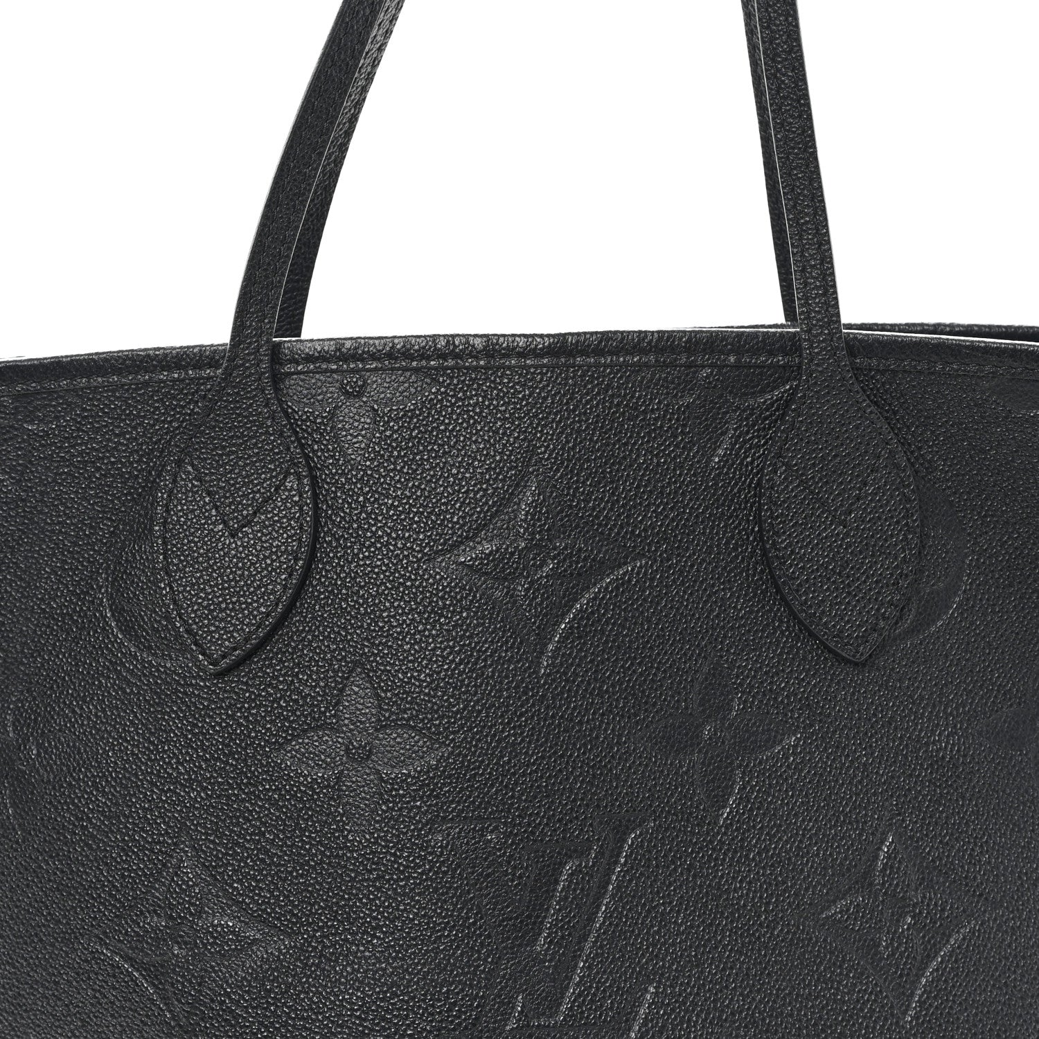 Louis Vuitton Empreinte Monogram Giant Neverfull MM Black 7 of 11