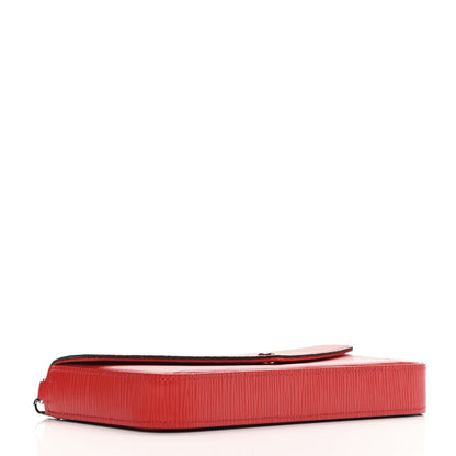 Louis Vuitton Epi Pochette Felicie Coquelicot 5 of 11