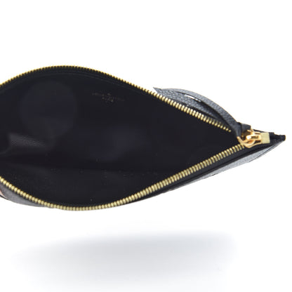 Louis Vuitton Empreinte Monogram Giant Pochette Felicie Zippered Insert Black 5 of 6