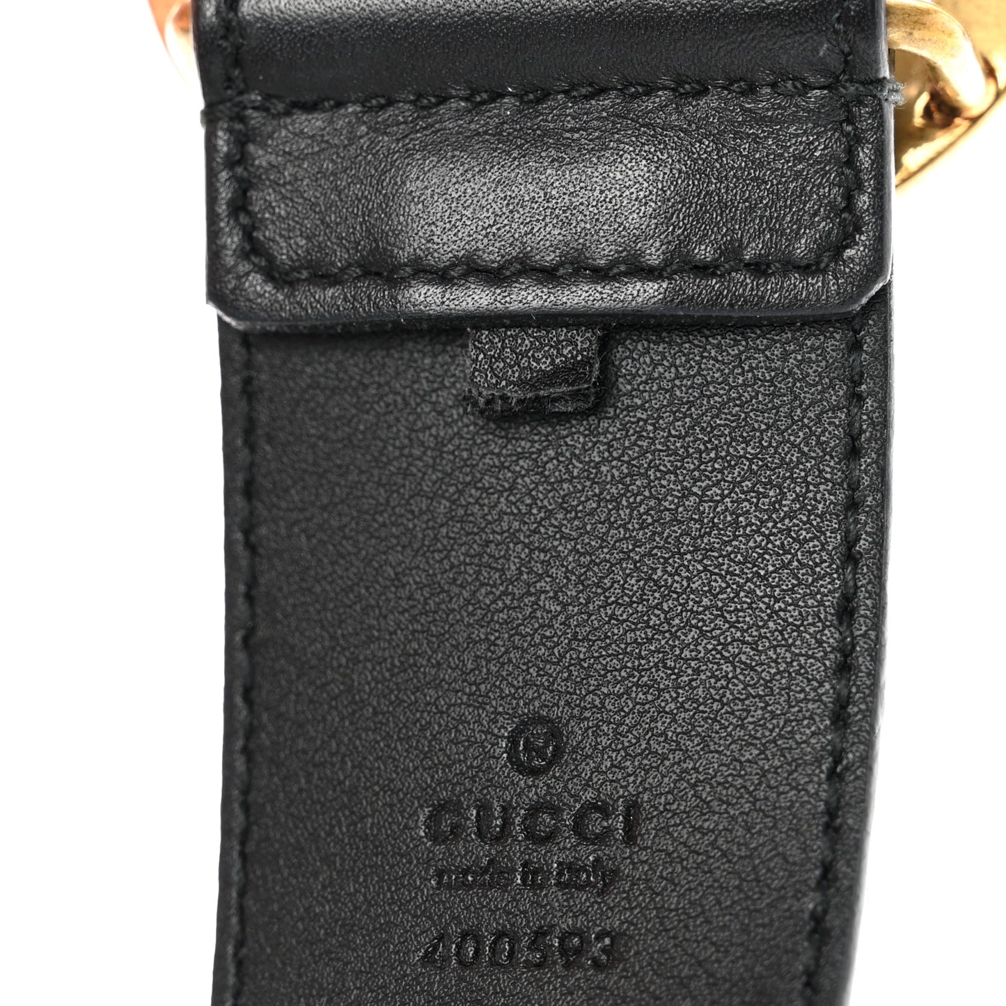 Calfskin Double G 40mm Belt 75 30 Black