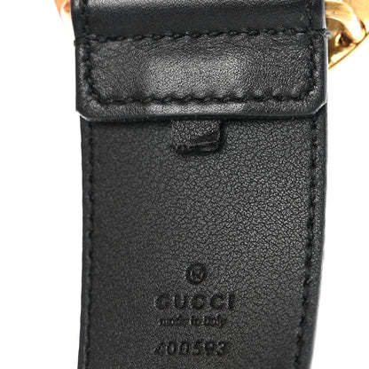 Gucci Calfskin Double G 40mm Belt 75 30 Black 7 of 7