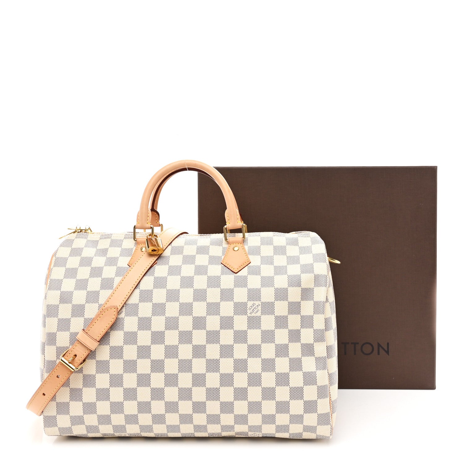 Louis Vuitton Damier Azur Speedy Bandouliere 35 11 of 11