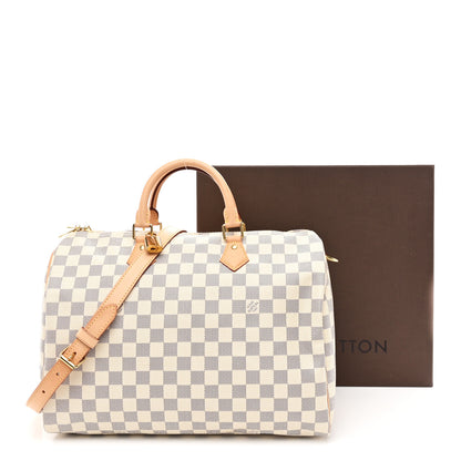 Louis Vuitton Damier Azur Speedy Bandouliere 35 11 of 11