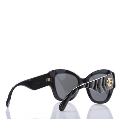 Gucci Acetate GG Butterfly Sunglasses GG0808S Black 4 of 8