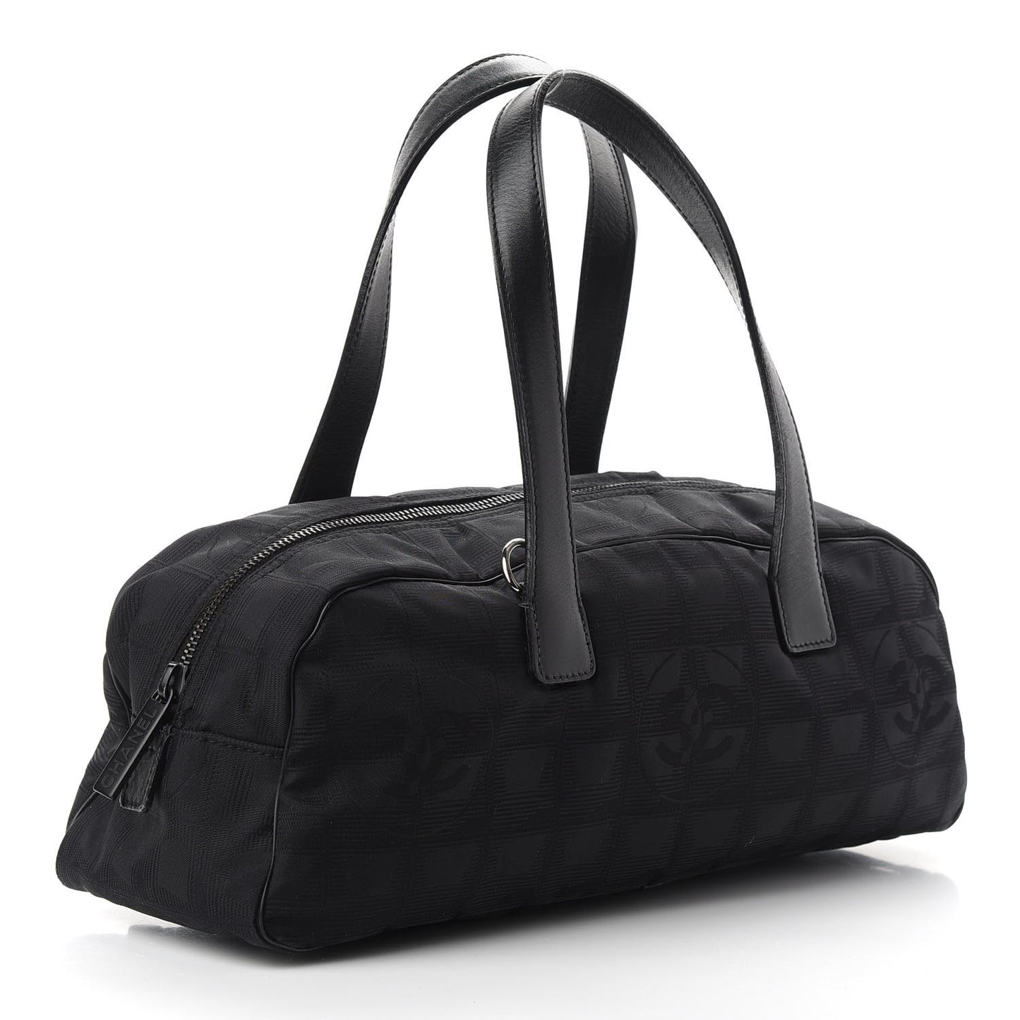Nylon Travel Bowler Black