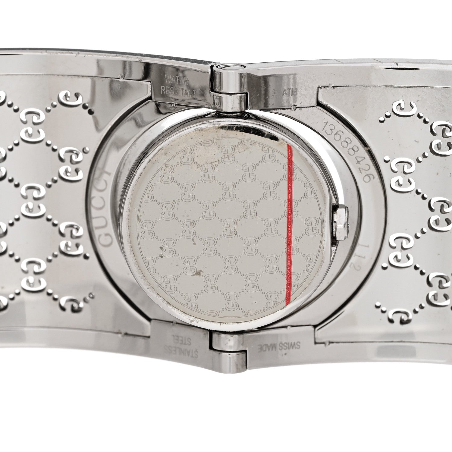Gucci Stainless Steel 33mm Twirl Quartz Watch Brown 4 of 8