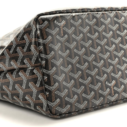 Goyard Goyardine Chien Gris Bag Black Gold 8 of 9