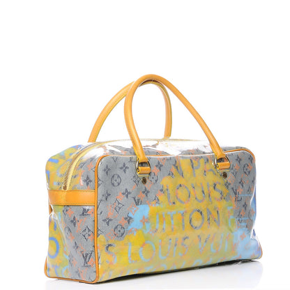 Louis Vuitton Monogram Pulp Defile Weekender PM Yellow 3 of 8
