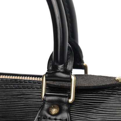 Louis Vuitton Epi Speedy 25 Black 10 of 13