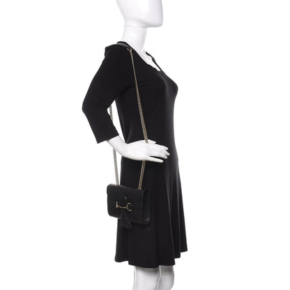 Gucci Microguccissima Mini Emily Shoulder Bag Black 2 of 10