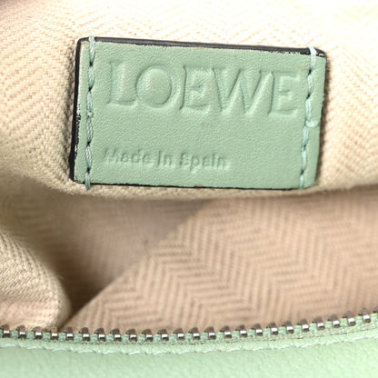 Loewe Calfskin Medium Gingham Puzzle Bag Lime 6 of 10