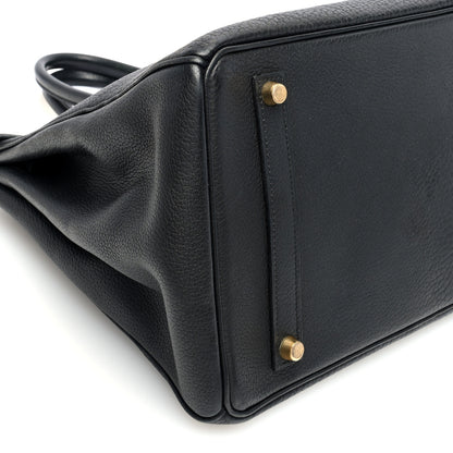 Hermes Fjord Birkin 35 Black 9 of 10