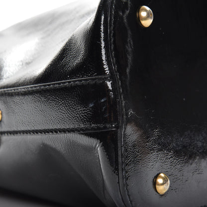 Saint Laurent Patent Oversized Muse Black 8 of 10