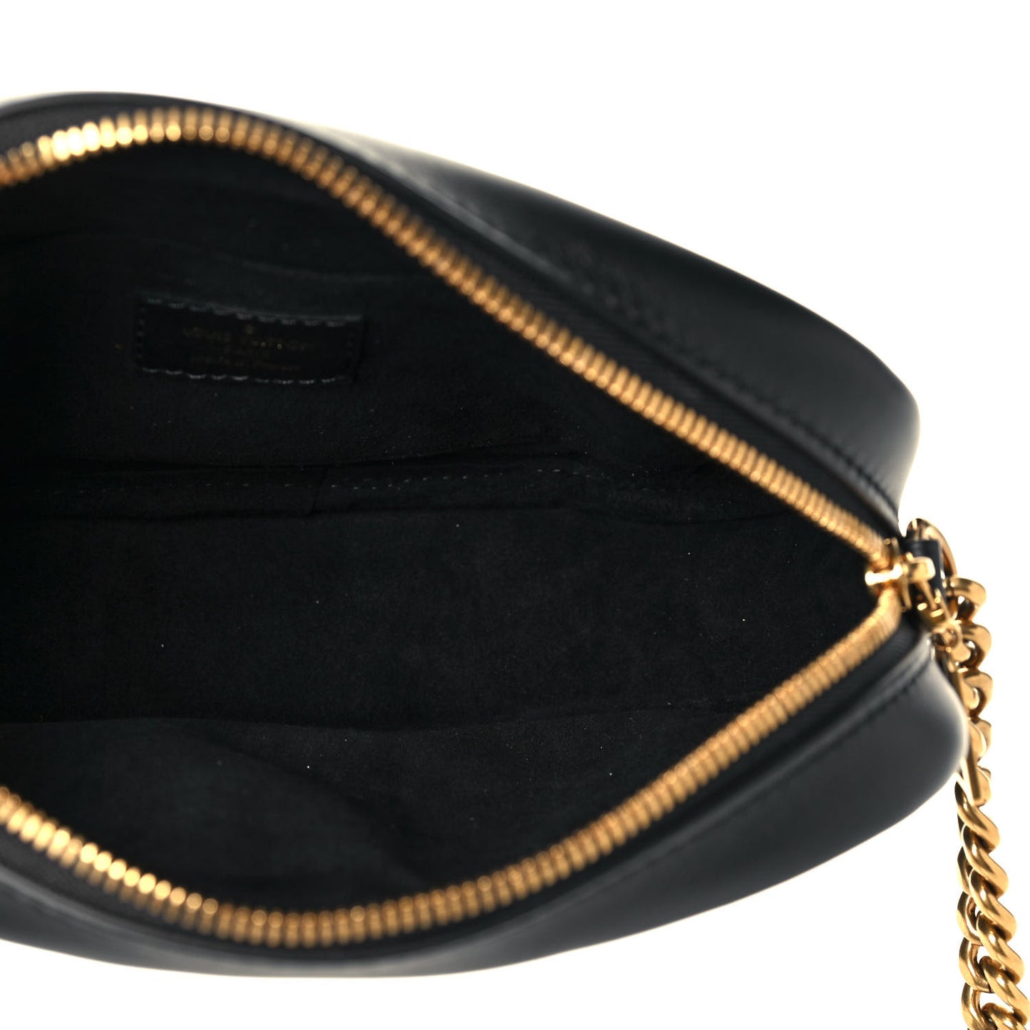 Calfskin New Wave Camera Bag NV Black
