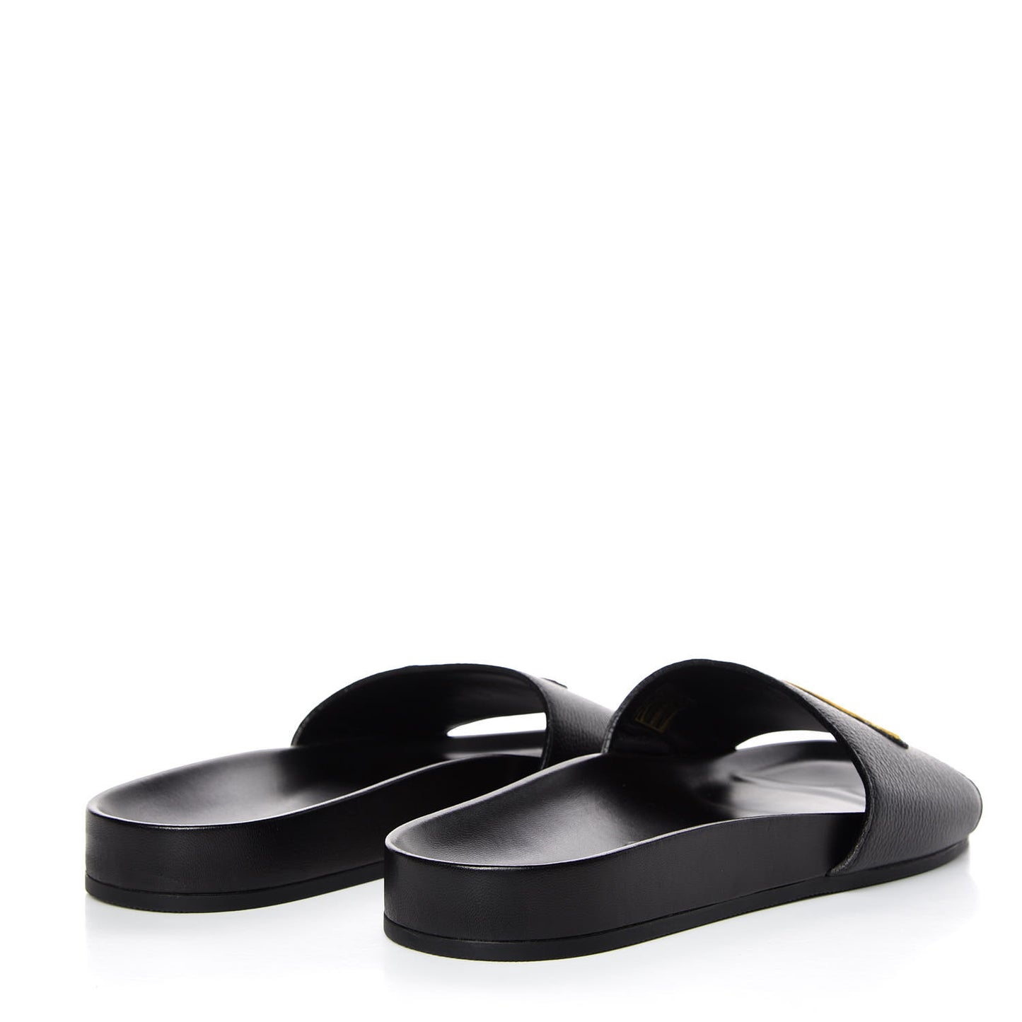Calfskin Mens New Wave Mirabeau Flat Mules 10 Black