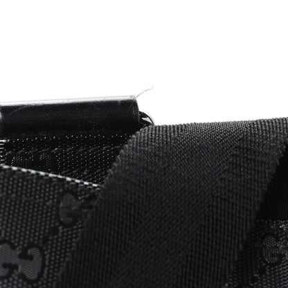 Gucci Imprime Monogram Medium Flat Messenger Bag Black 11 of 11