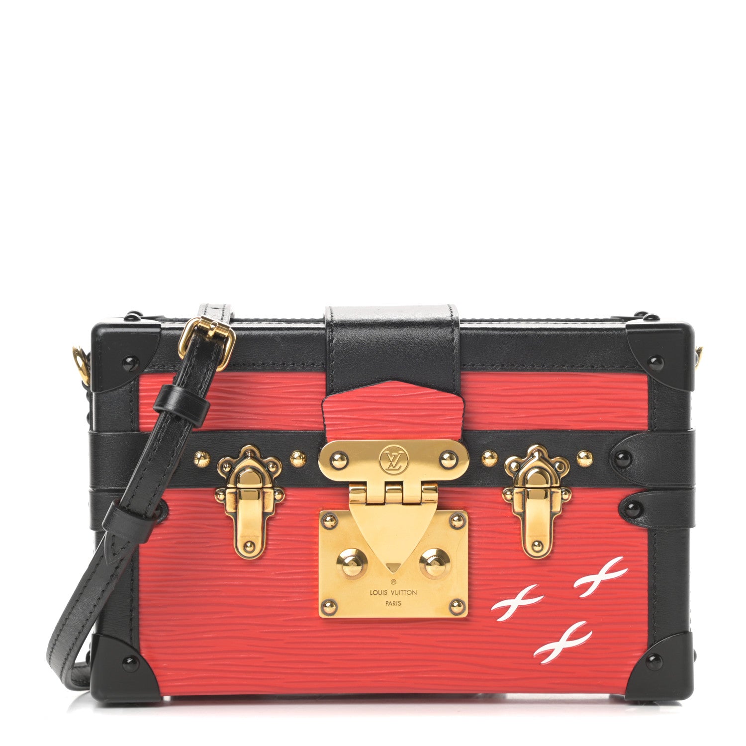 Louis Vuitton Epi Petite Malle Coquelicot 1 of 16