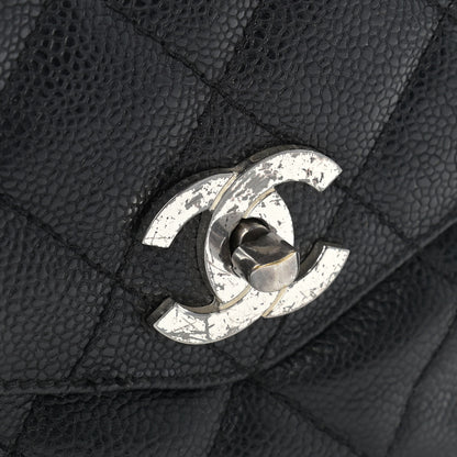 Chanel Caviar Quilted Flap Shoulder Bag Black 10 of 10