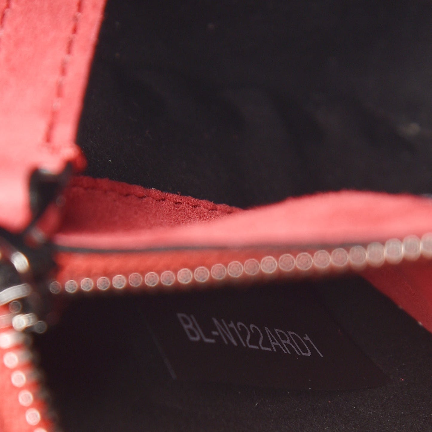 Craquele Nappa Medium Rockstud Spike Shoulder Bag Black
