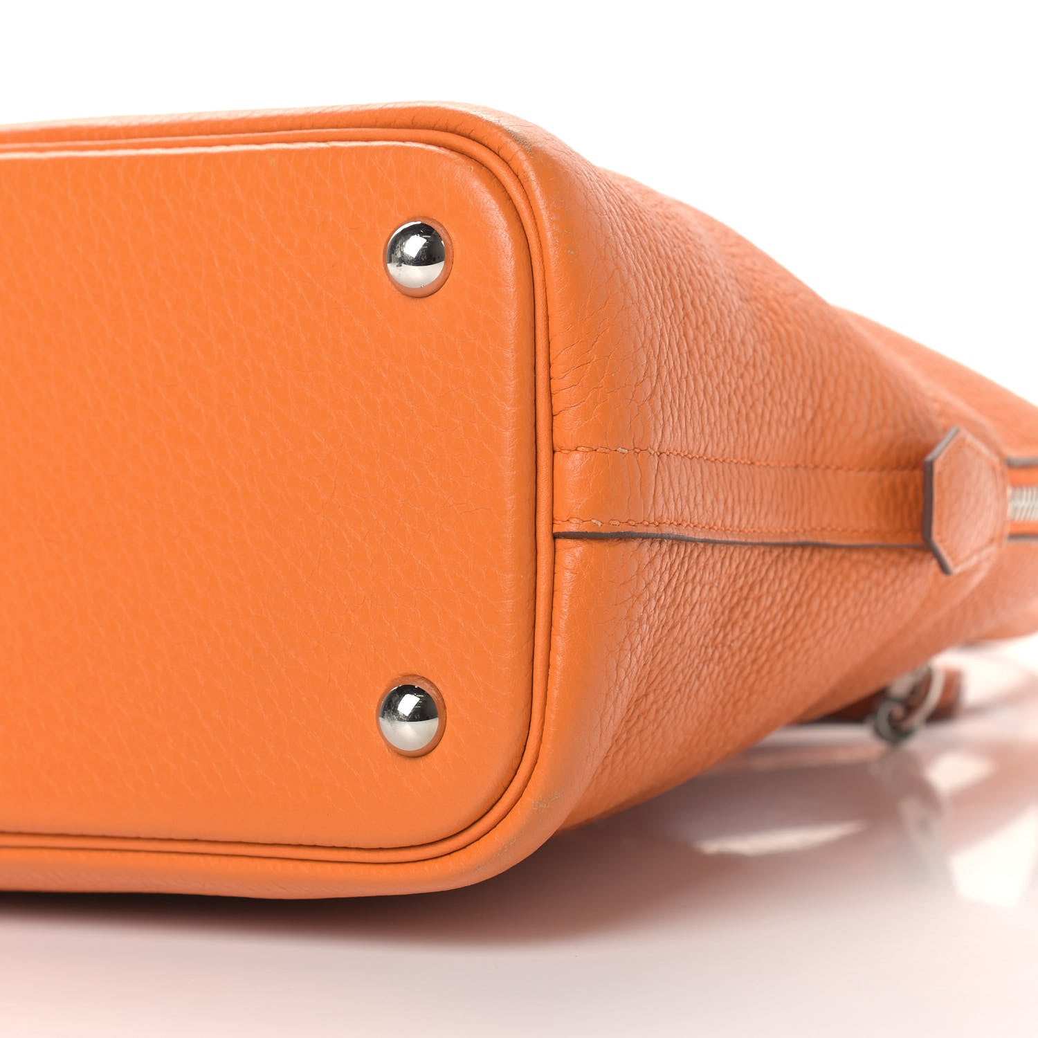 Hermes Taurillon Clemence Bolide 31 Orange 9 of 21