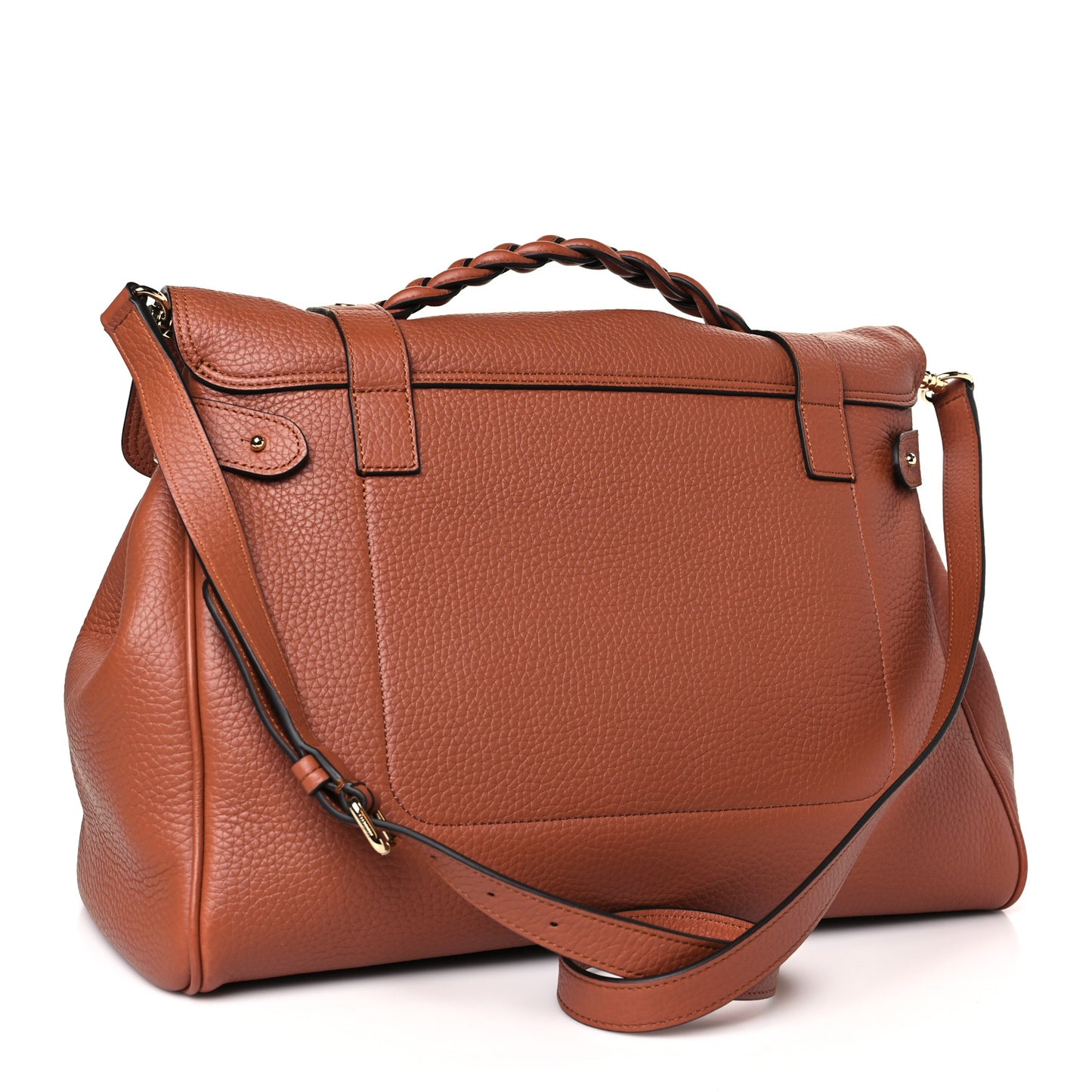 Heavy Grain Oversized Alexa Chestnut