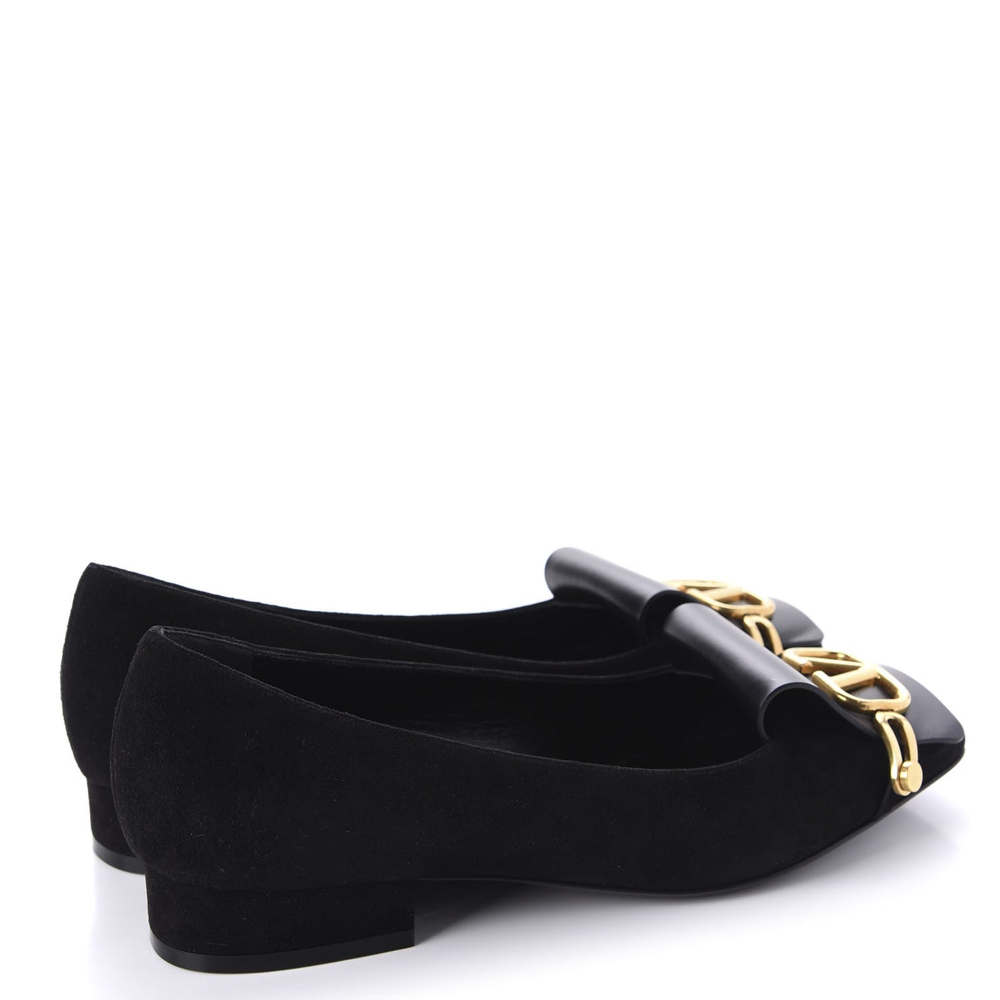 Suede Vlogo Club Loafers 37.5 Black