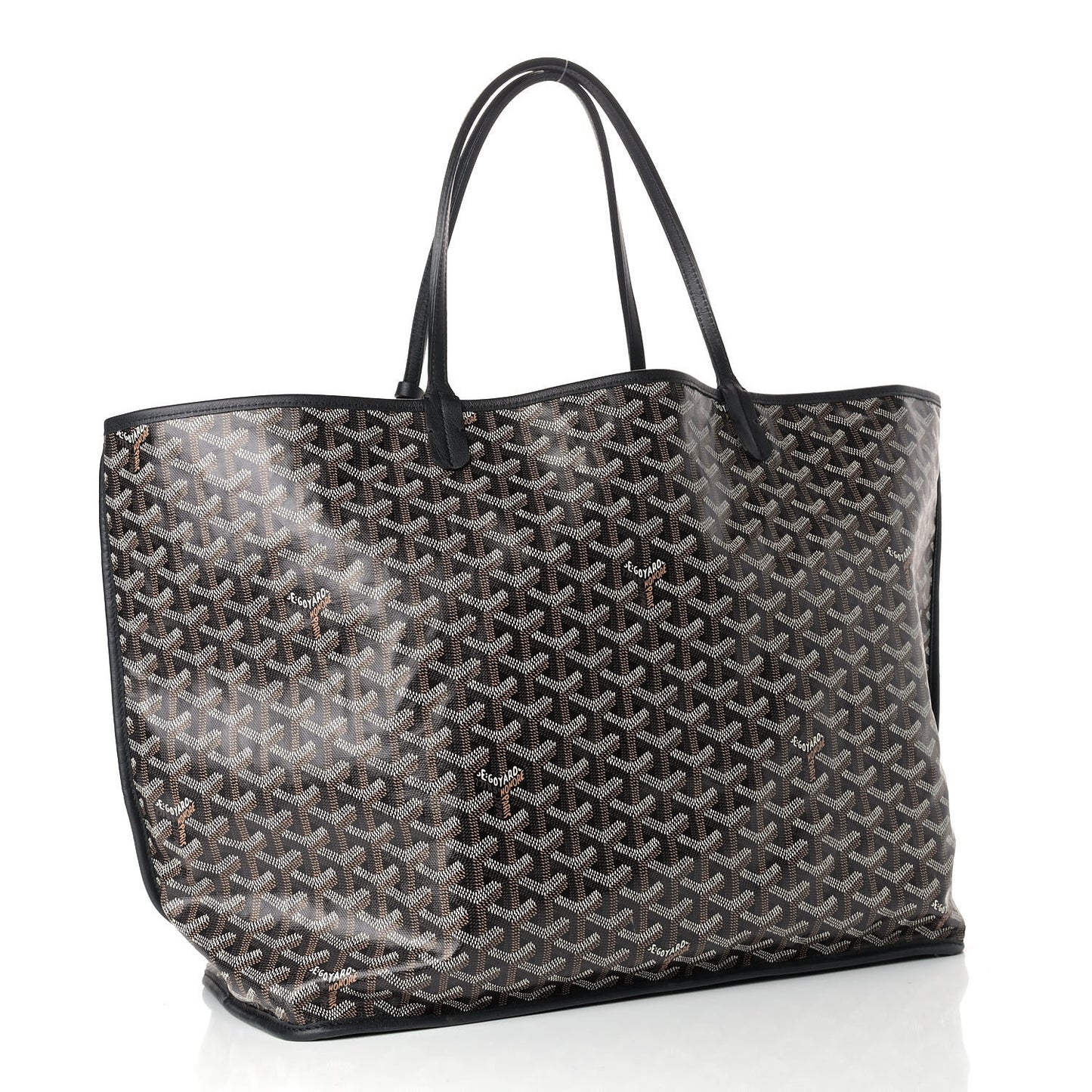 Goyardine Reversible Anjou GM Black
