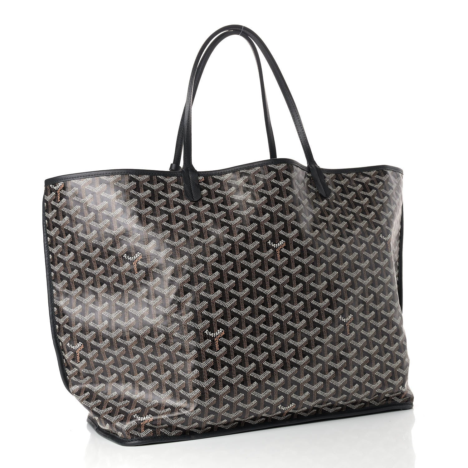 Goyard Goyardine Reversible Anjou GM Black 4 of 9