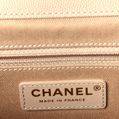 Chanel Caviar Quilted Medium Business Affinity Flap Beige 6 of 10