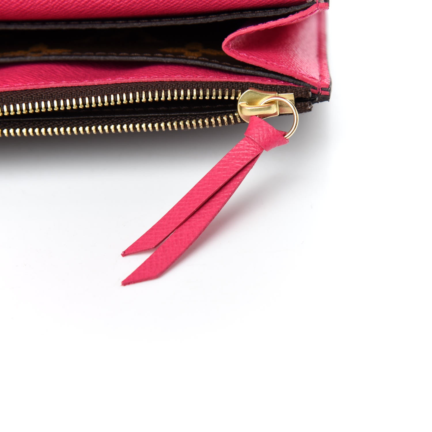 Louis Vuitton Monogram Emilie Wallet Hot Pink 7 of 9