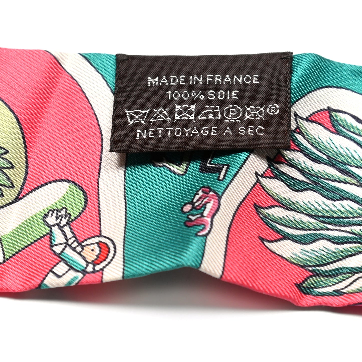 Silk Exposition Universelle Twilly Rose Vif Menthol