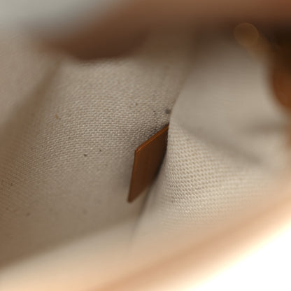 Celine Canvas Calfskin Mini Vertical Cabas Natural Tan 6 of 11