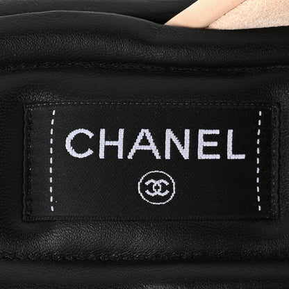 Chanel Fabric CC Mules Sandals 39 Light Beige 7 of 12