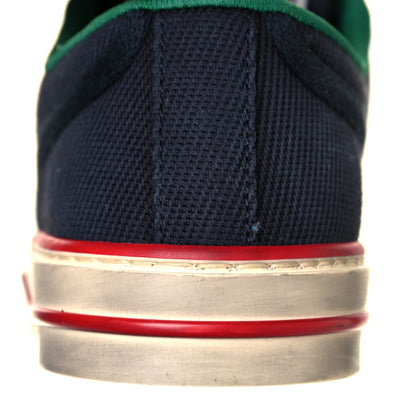 Gucci Canvas Web Womens 1977 Tennis Sneakers 37.5 Black 9 of 9