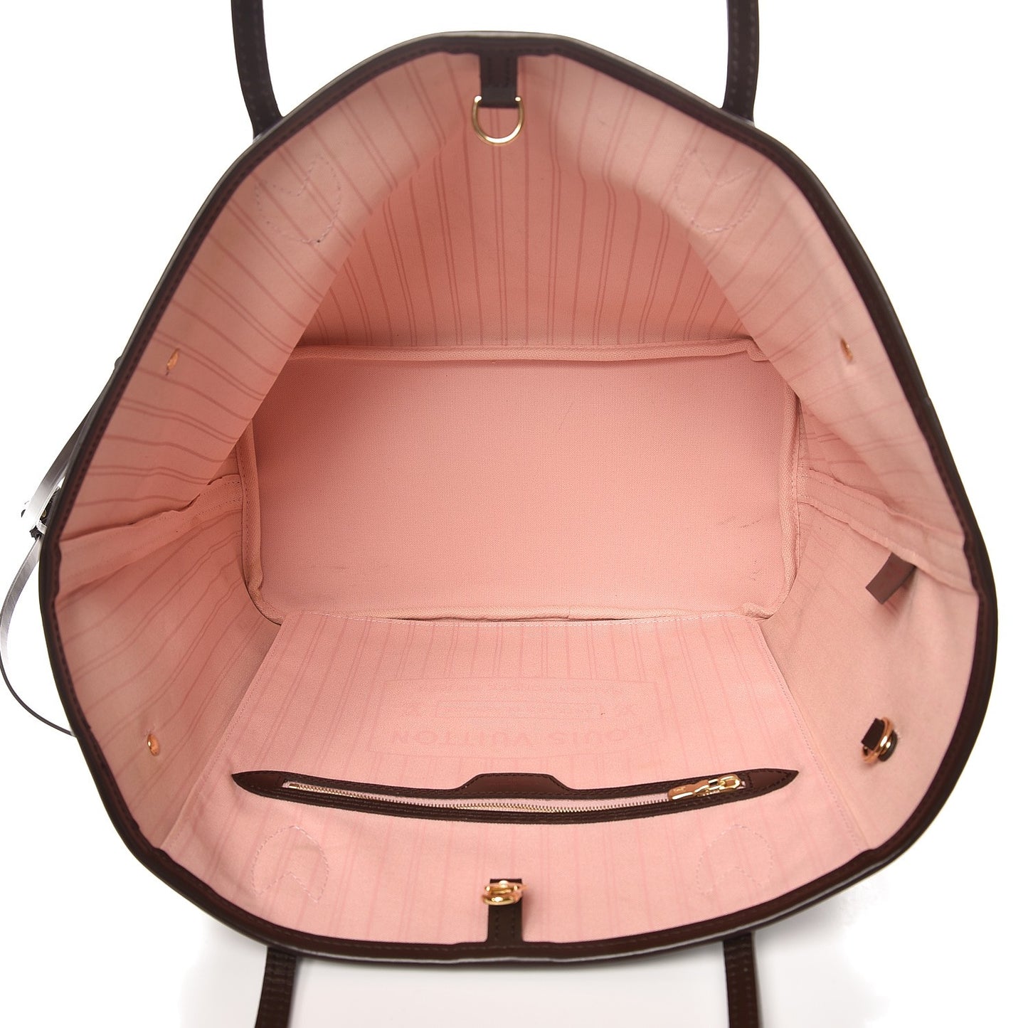 Damier Ebene Neo Neverfull MM Rose Ballerine