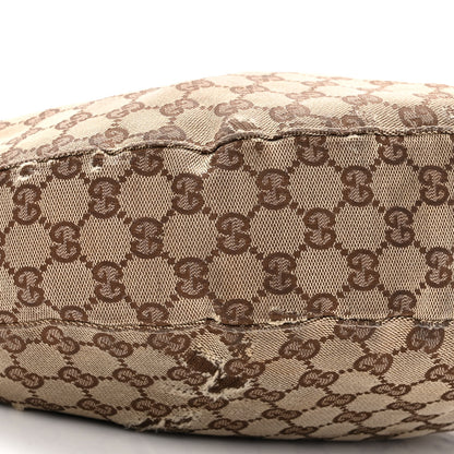 Gucci Monogram Bamboo Ring Hobo Aubergine 9 of 16