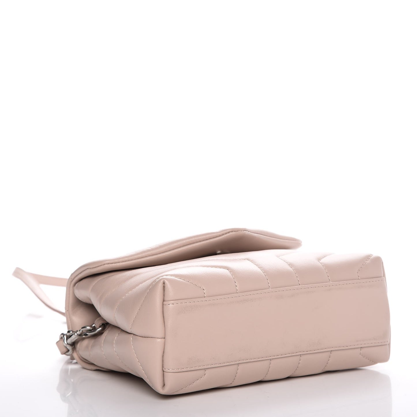 Calfskin Y Quilted Monogram Toy Loulou Crossbody Bag Marble Pink