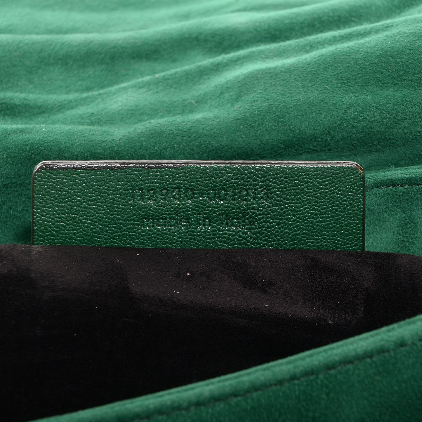 Suede Nadja Shoulder Bag Green