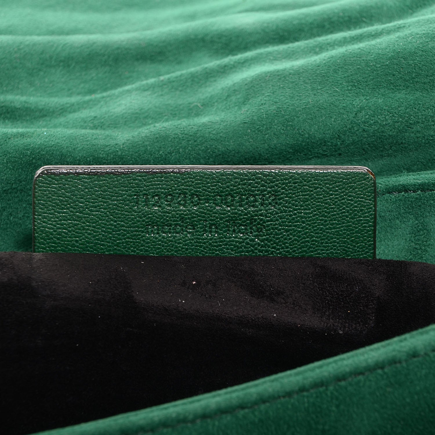 Saint Laurent Suede Nadja Shoulder Bag Green 7 of 7