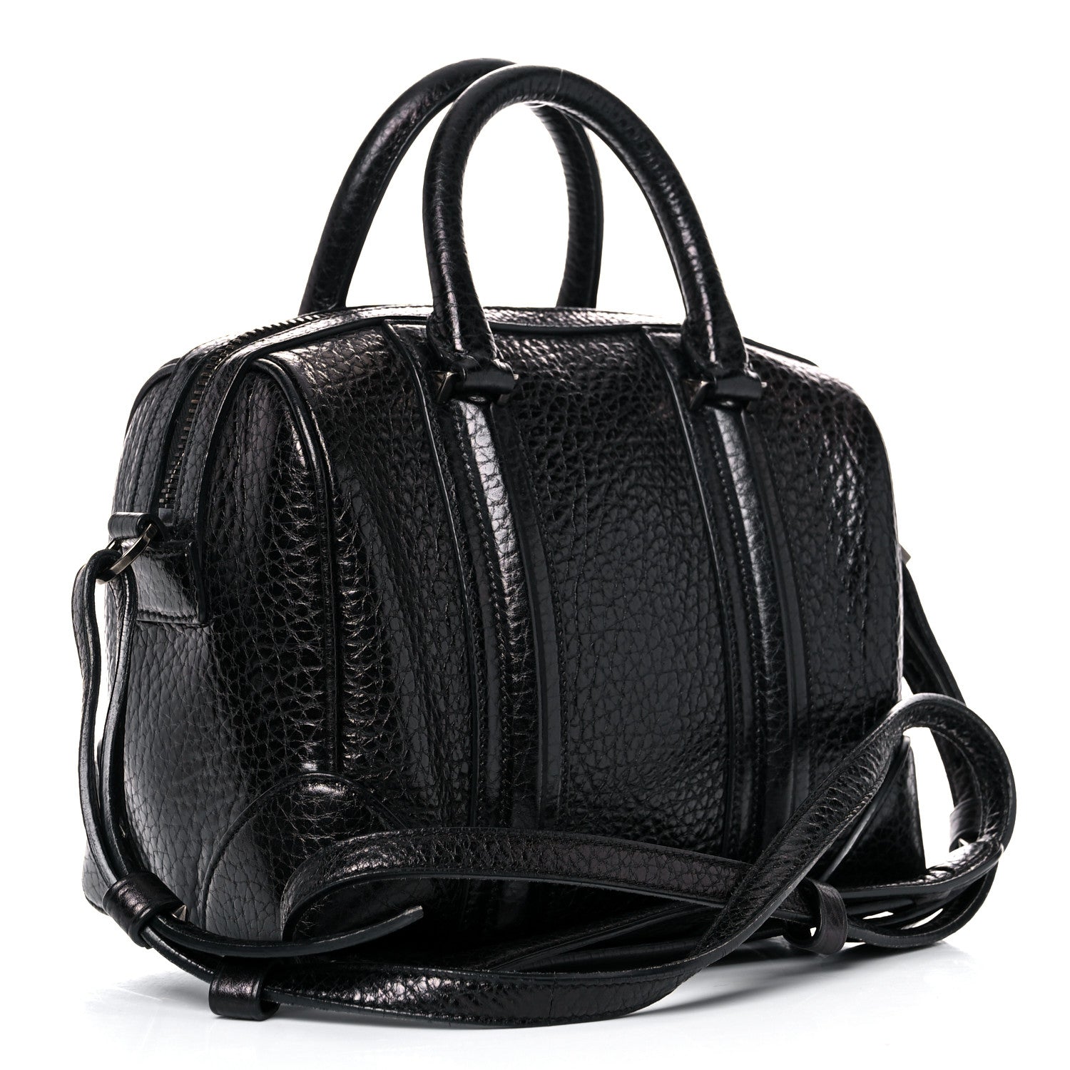 Givenchy Glazed Pebbled Calfskin Mini Lucrezia Black 3 of 16