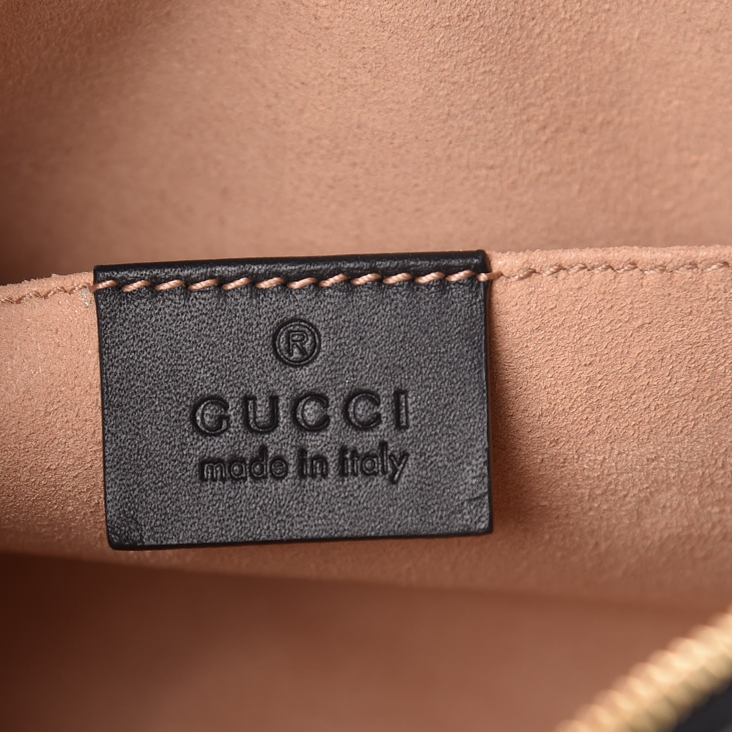 Gucci Suede Small Ophidia Belt Bag 85 34 Brown 6 of 13